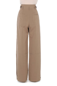 Pantalon utilitaire en coton - Brown