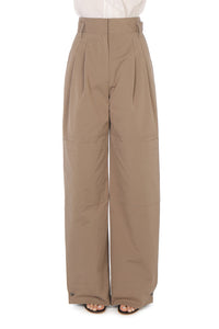 Pantalon utilitaire en coton - Brown