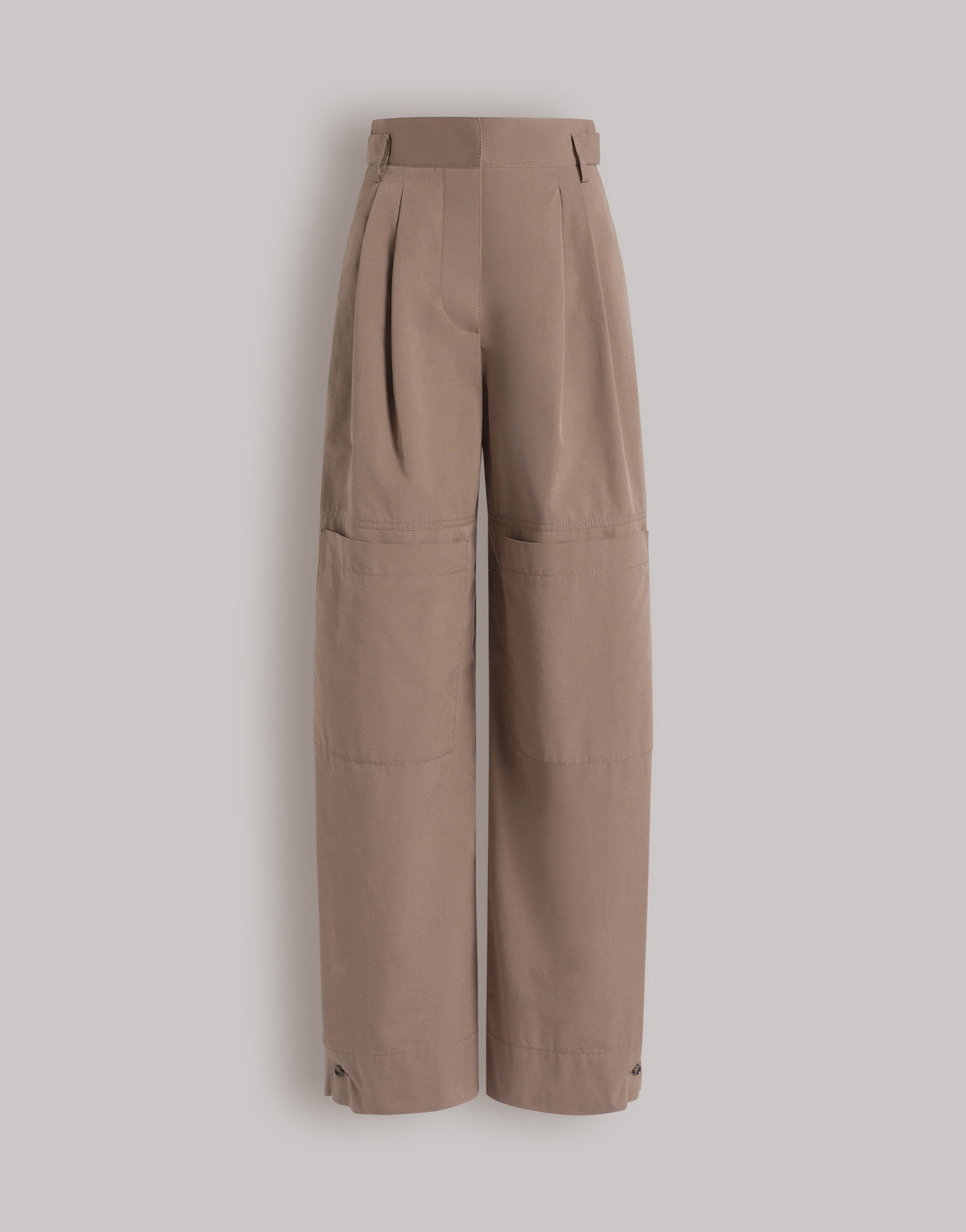 Pantalon utilitaire en coton - Brown