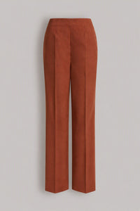 Pantalon habillé en organza de soie - Red