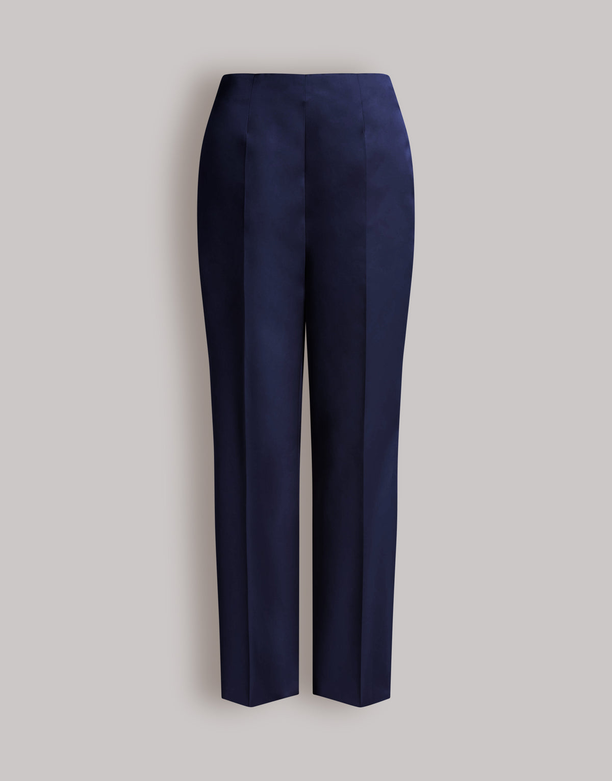 Pantalon habillé en organza de soie - Blue