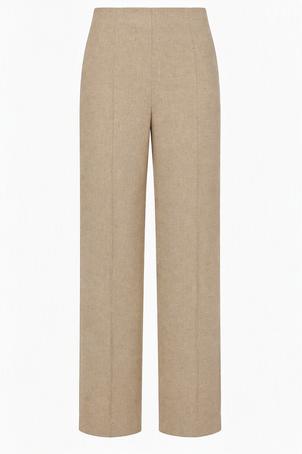 Pantalon de costume en tweed - Beige
