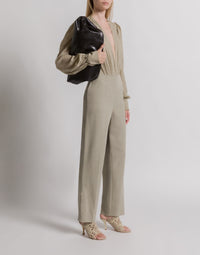 Pantalon de costume en tweed - Light beige