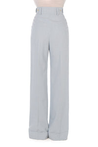 Pantalon de costume en tweed - Light blue