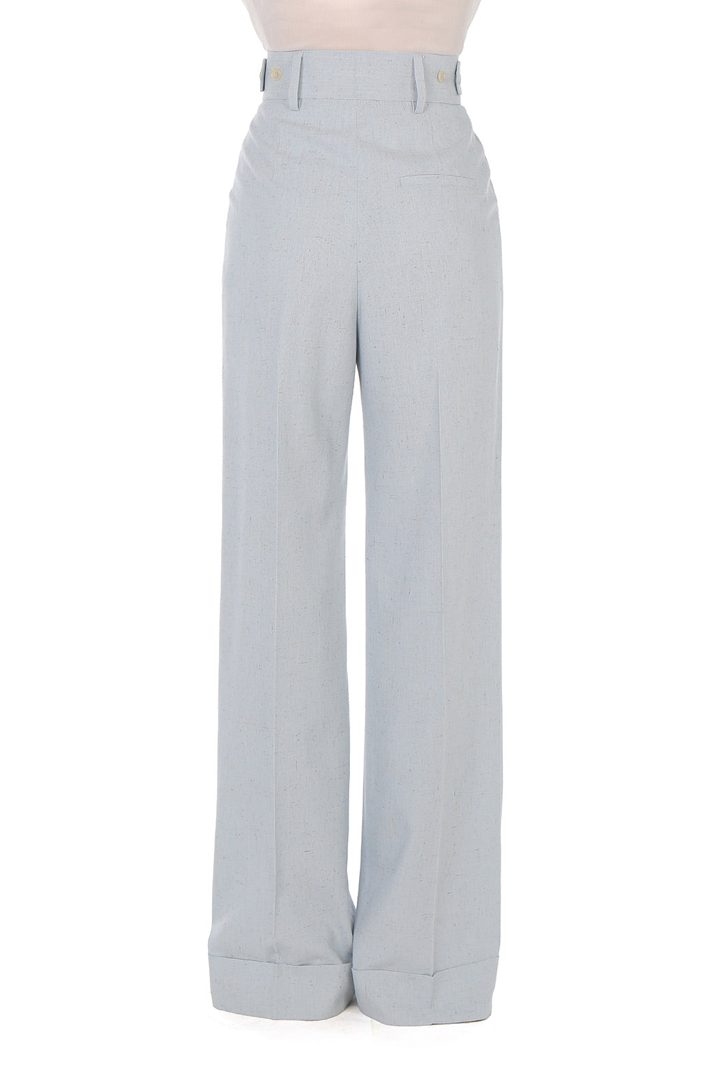 Pantalon de costume en tweed - Light blue