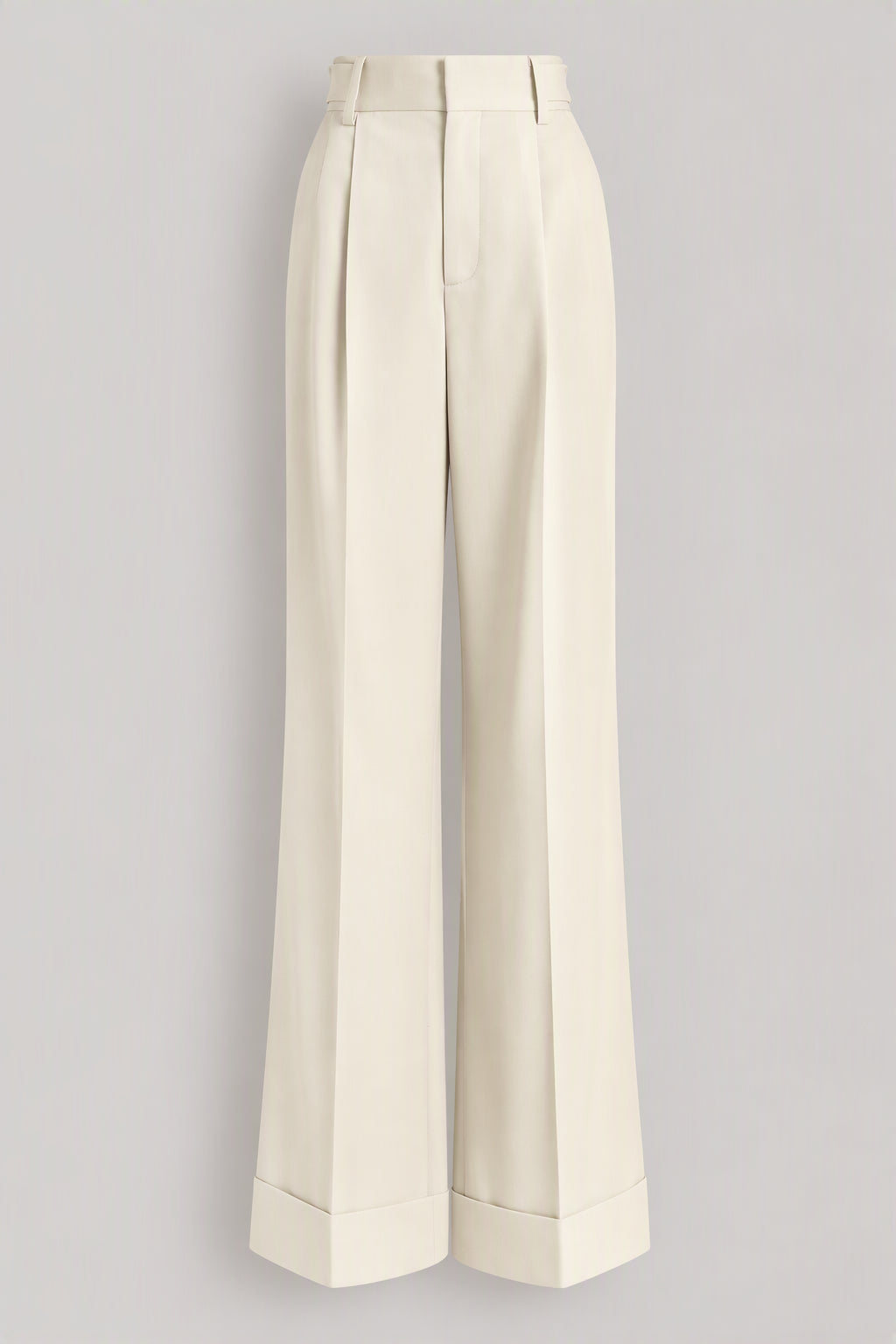 Pantalon de costume en tweed - White