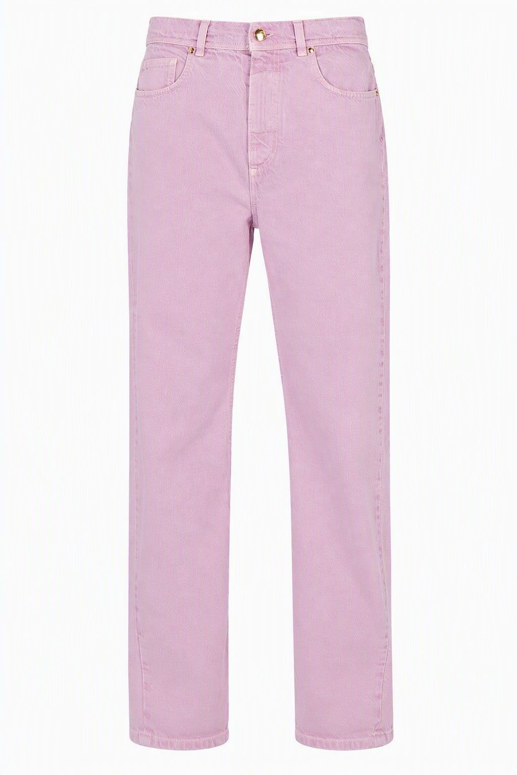 Pantalon droit en denim - Purple