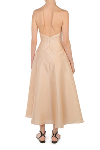 Robe Midi Brodée - Red