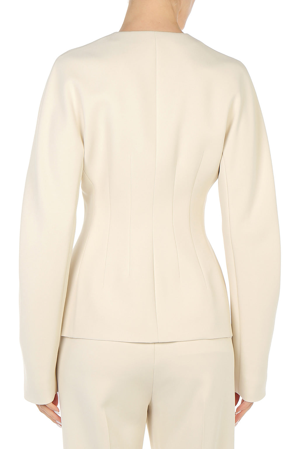 Élégante veste en cady - Ivory