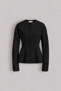 Élégante veste en cady - Black