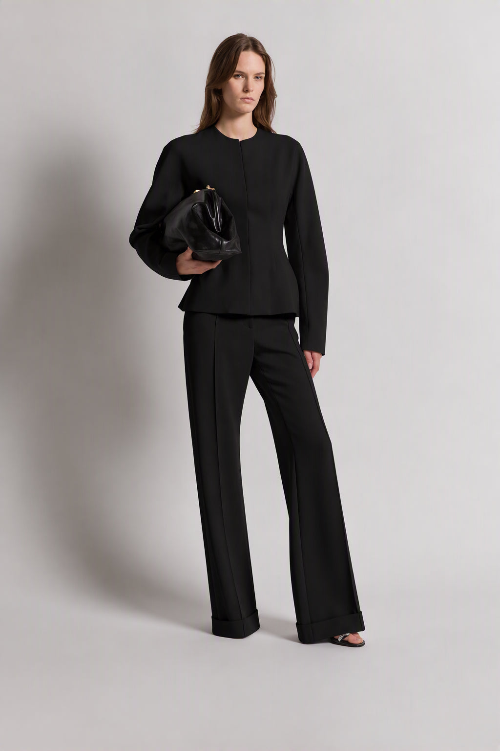 Élégante veste en cady - Black