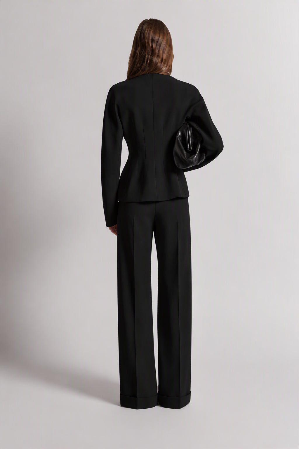 Élégante veste en cady - Black