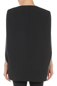 Veste en cady avec manches cape - Black
