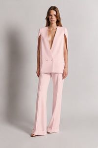 Veste en cady avec manches cape - Pink