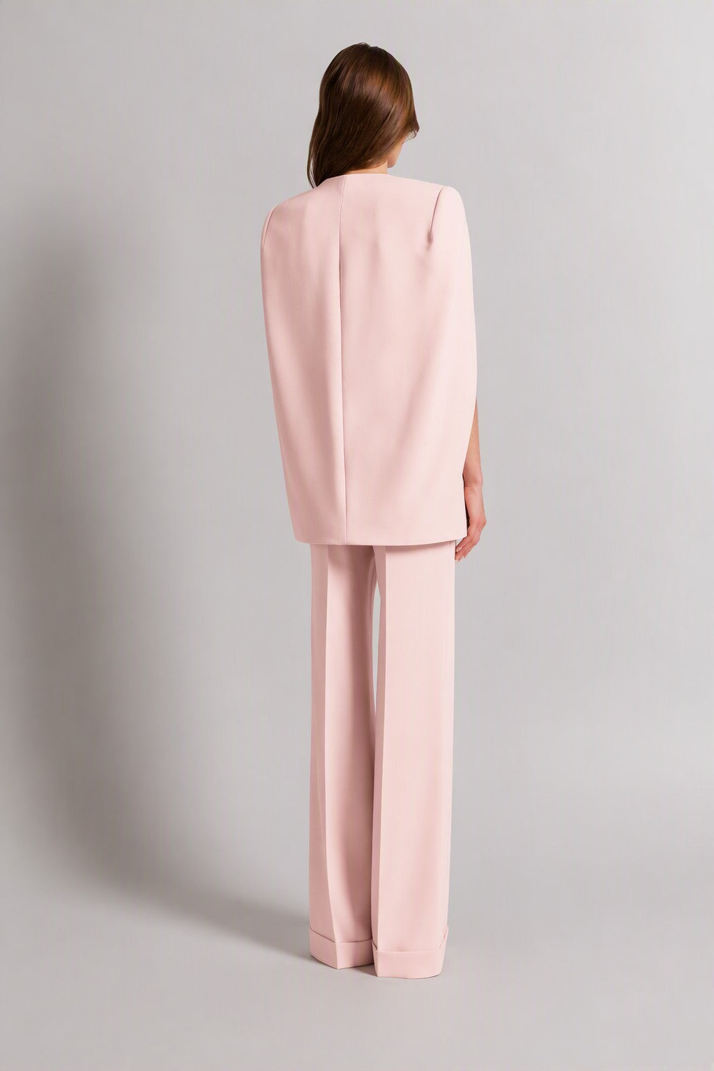Veste en cady avec manches cape - Pink