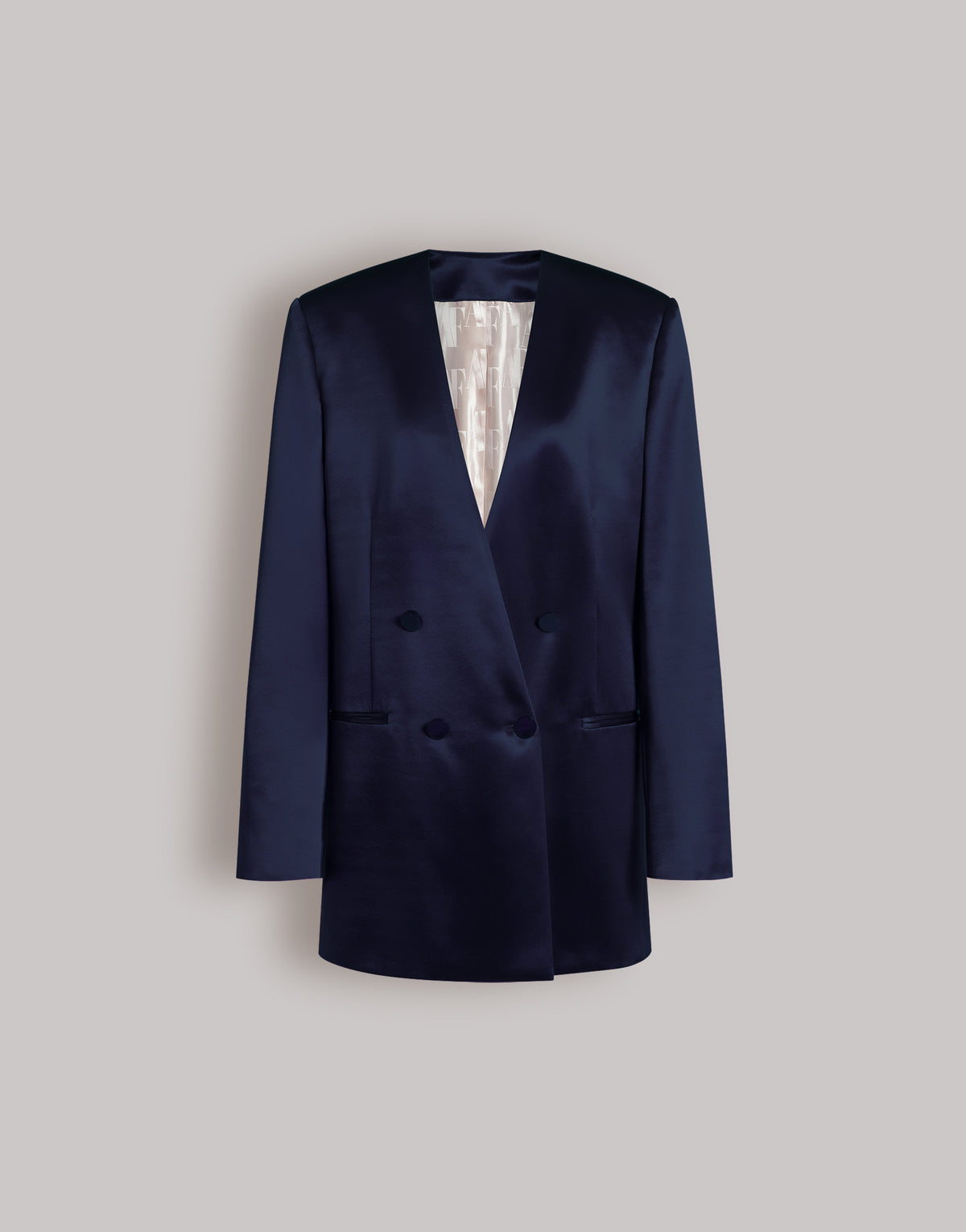 Veste en cady avec manches cape - Blue