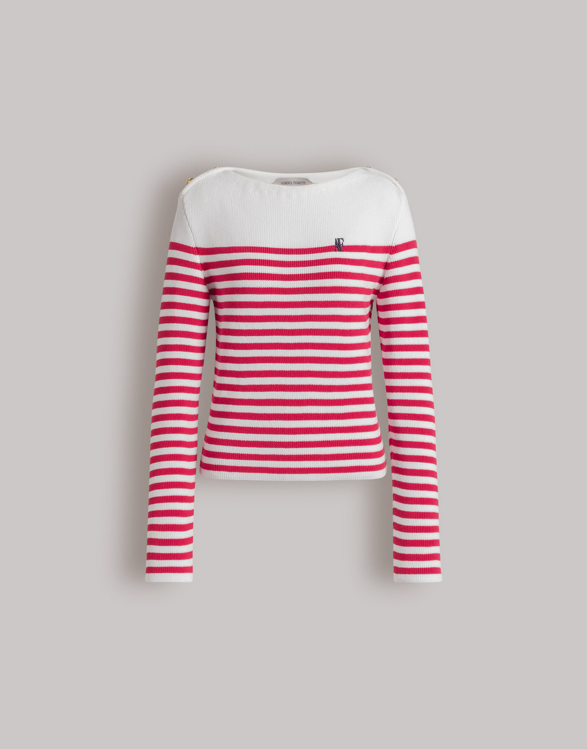 Pull rayé - Red