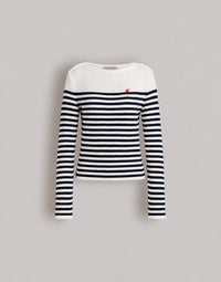 Pull rayé - Blue