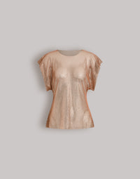 Haut micro-rhinestone - Pink