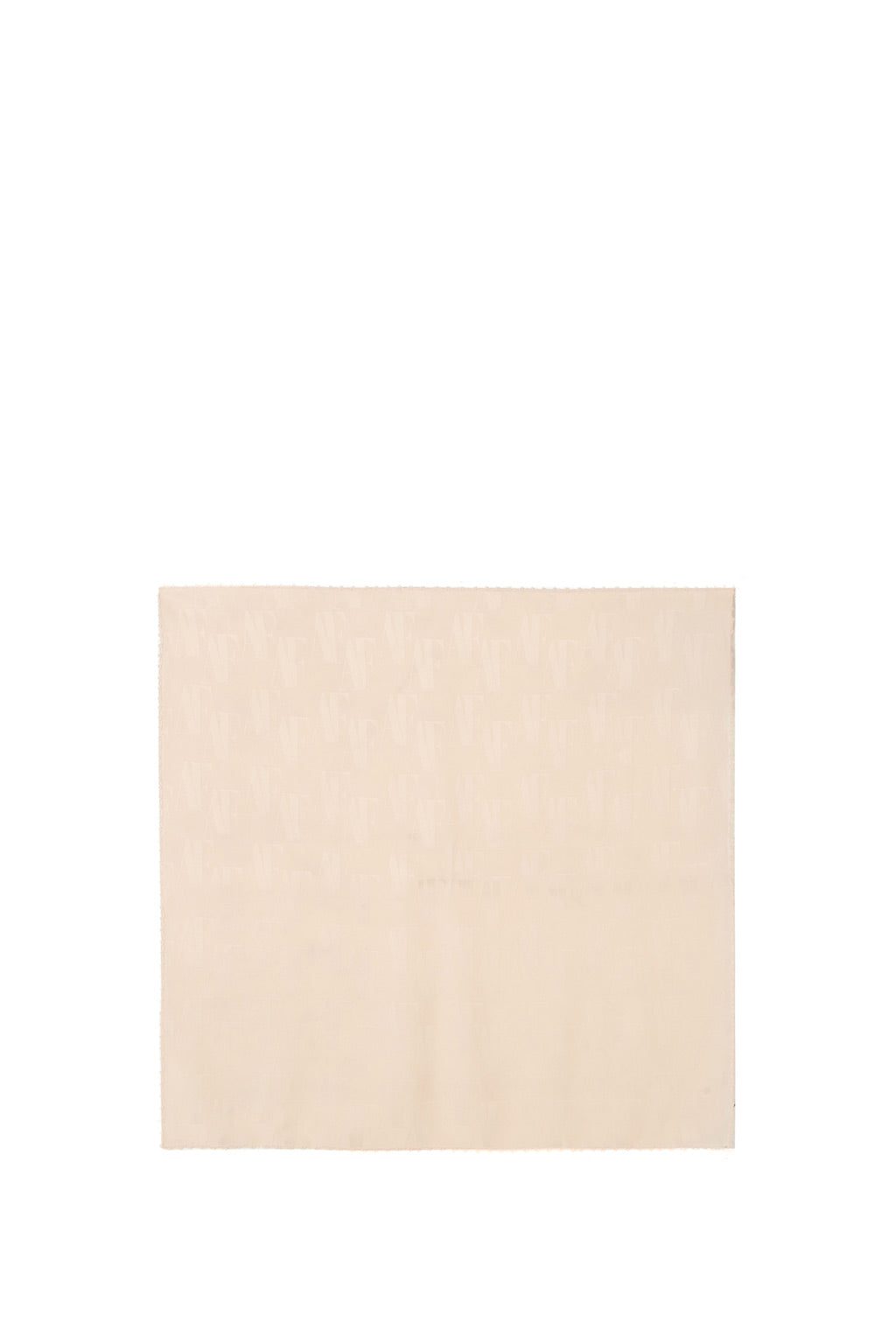 Foulard Monogrammé Jacquard - Beige