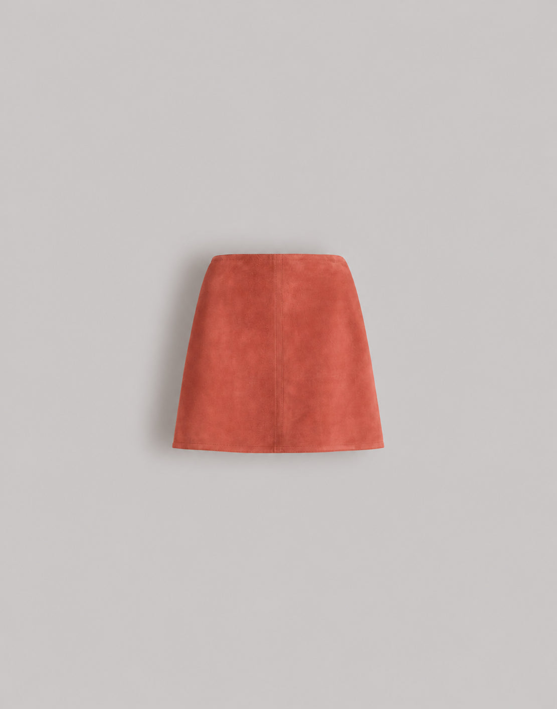 Mini-jupe en daim - Brown