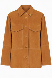 Surchemise en Daim - Brown Orange