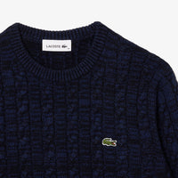 Wool cable jumper - Marine & Methylene