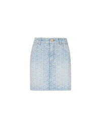 Short denim skirt - Jean Blue