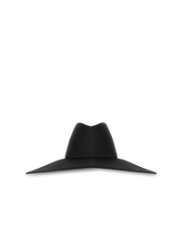 Chapeau en satin - Noir