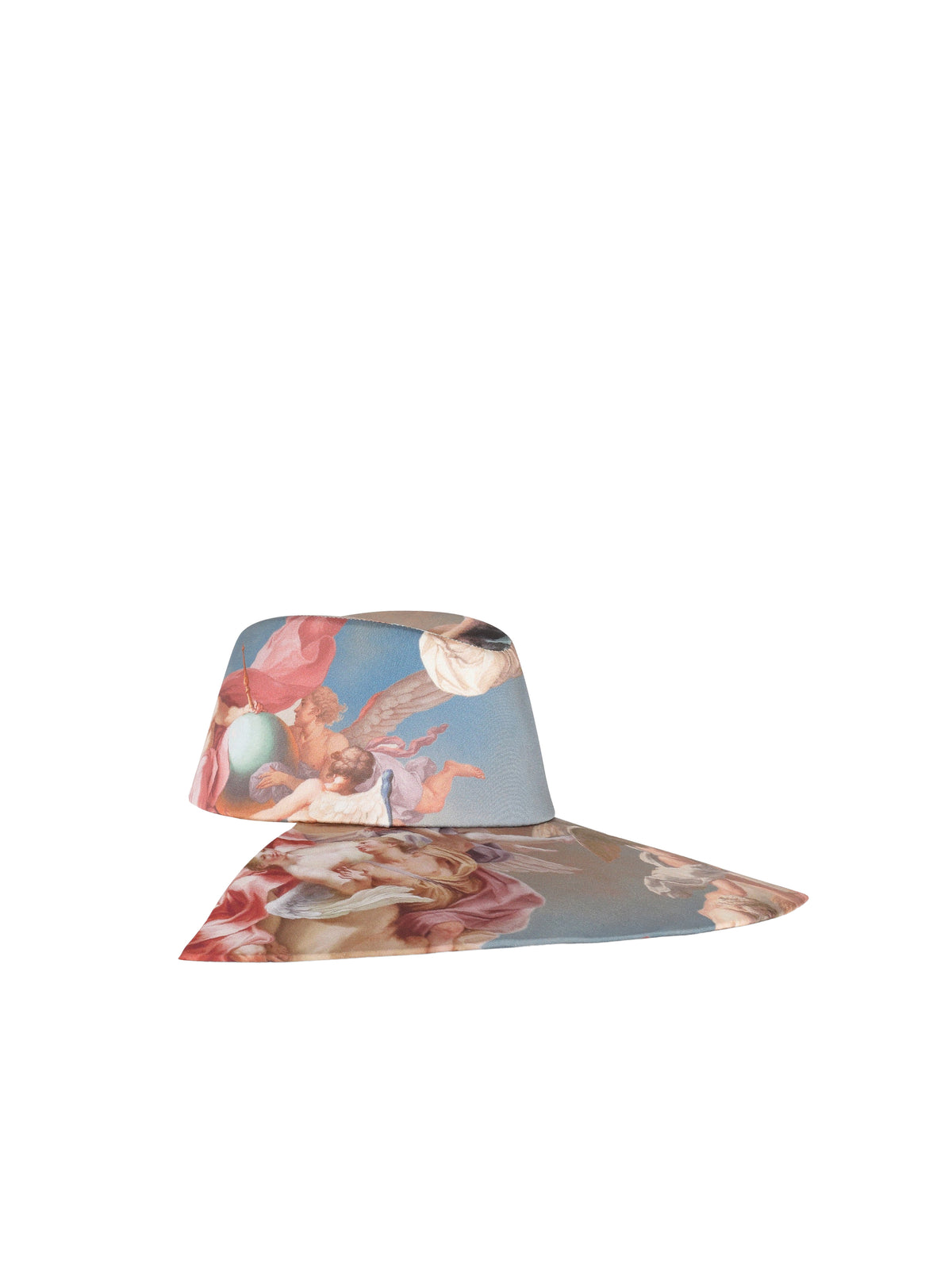 Chapeau imprimé ciel - Bleu & Multicolore