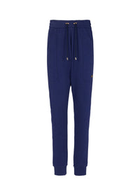 Pantalon de jogging en coton éco-responsable - Bleu Foncé