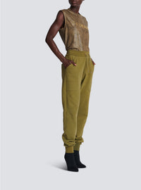 Pantalon de jogging en coton éco-responsable - Bleu Foncé