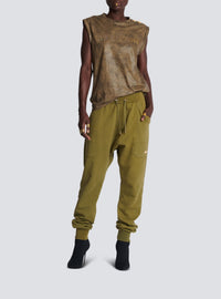 Pantalon de jogging en coton éco-responsable - Bleu Foncé