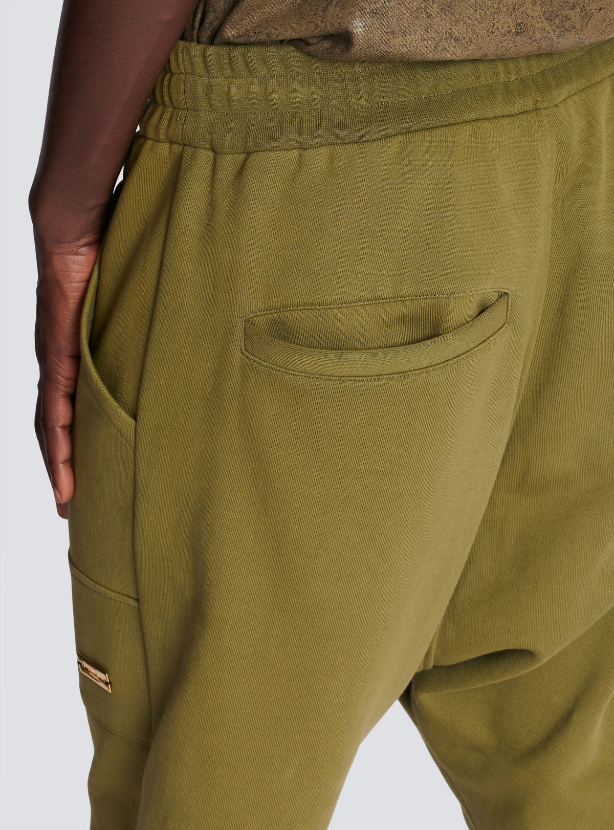 Pantalon de jogging en coton éco-responsable - Bleu Foncé