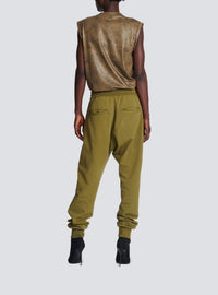 Pantalon de jogging en coton éco-responsable - Bleu Foncé
