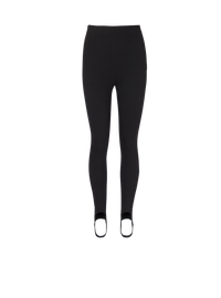 Pantalon moulant en grain de poudre stretch - Noir