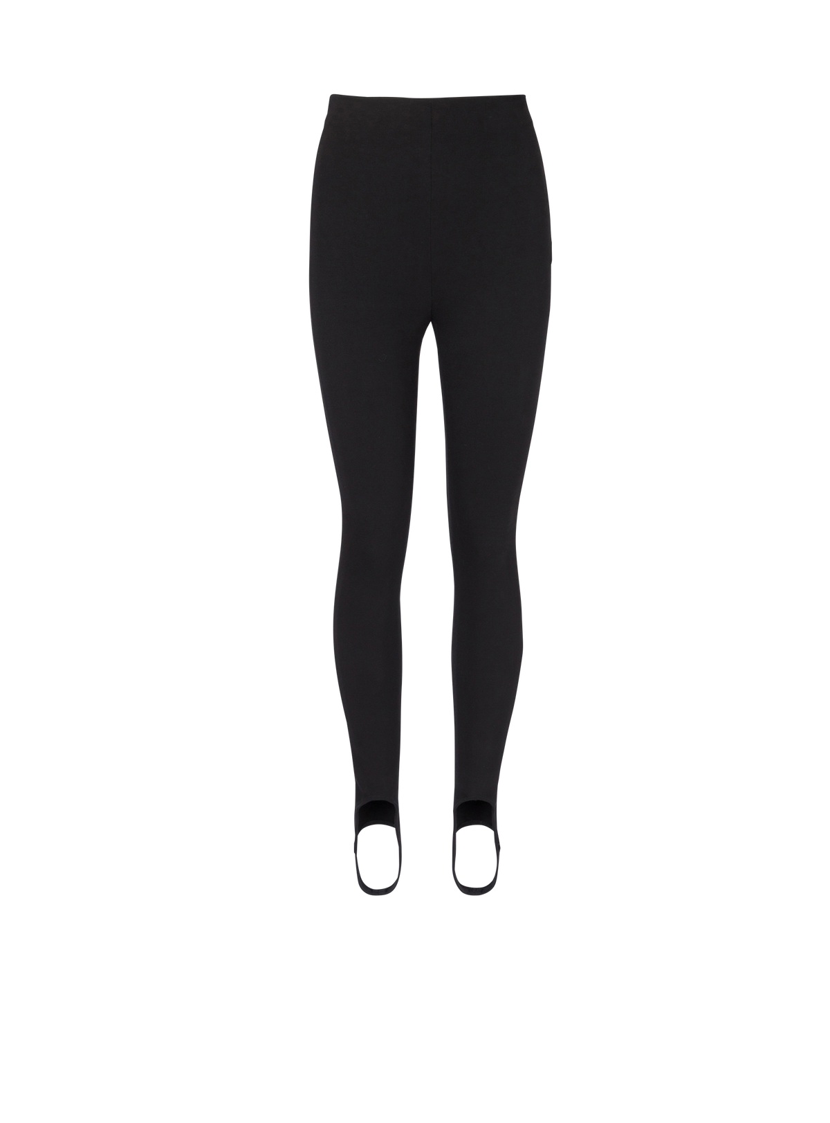 Pantalon moulant en grain de poudre stretch - Noir