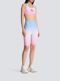Brassière Balmain x Evian - Bleu & Rose Pâle & Rose