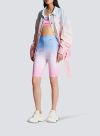 Brassière Balmain x Evian - Bleu & Rose Pâle & Rose