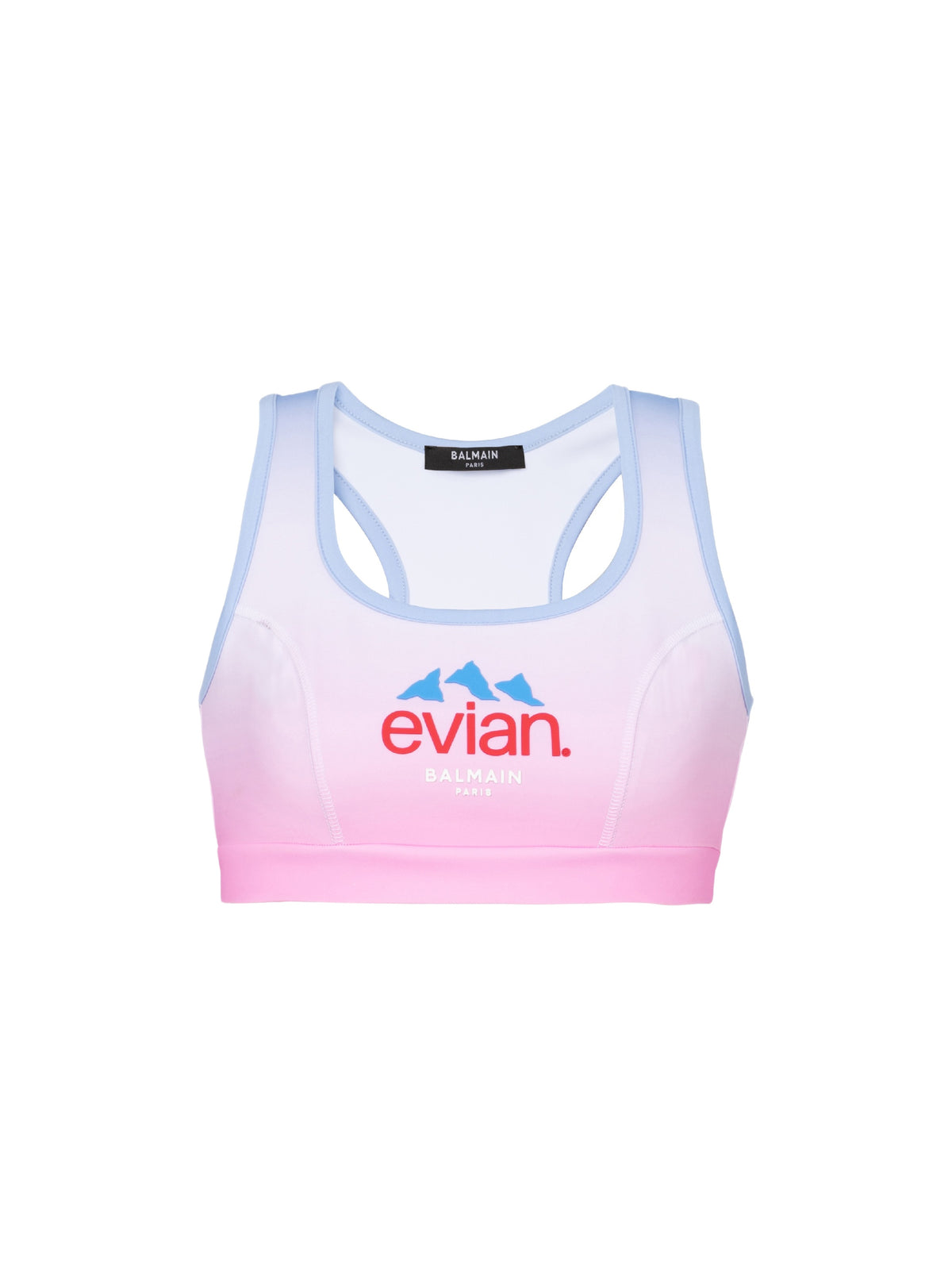 Brassière Balmain x Evian - Bleu & Rose Pâle & Rose