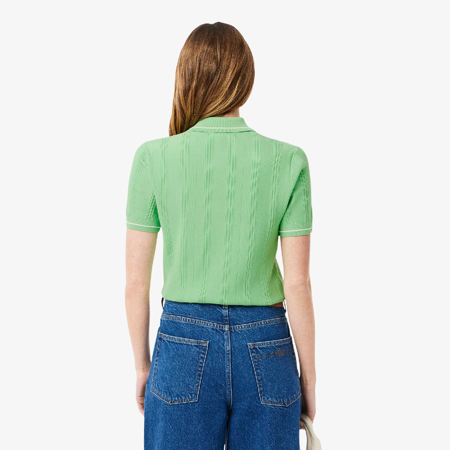 Polo coupe droite Lacoste x Roland-Garros en maille - Liamone