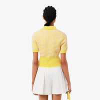 ZDOUBLON_T-shirt jacquard en maille - Ensoleille & Lionne