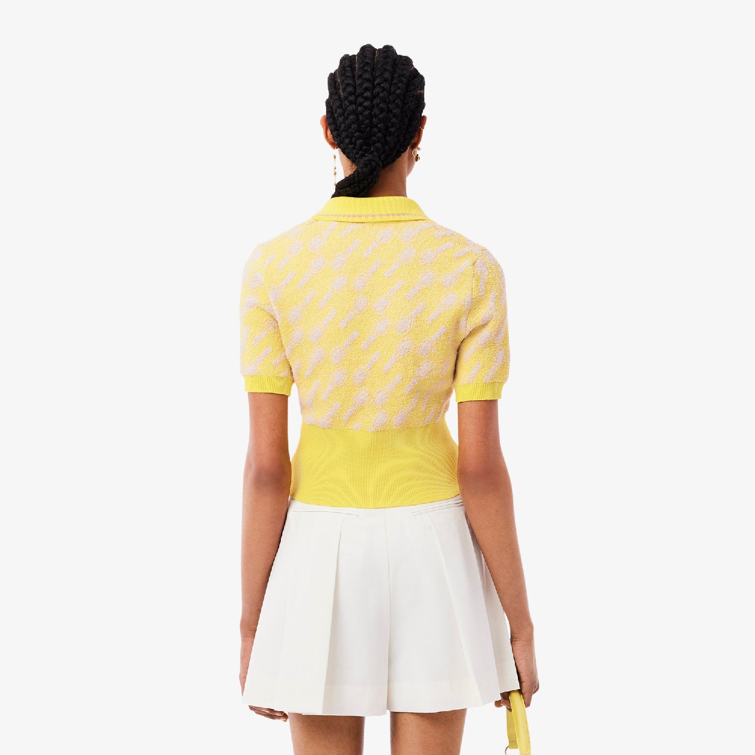 ZDOUBLON_T-shirt jacquard en maille - Ensoleille & Lionne