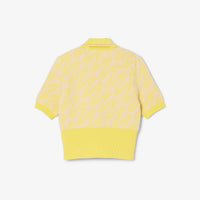 T-shirt jacquard en maille - Ensoleille & Lionne