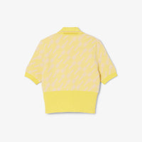T-shirt jacquard en maille - Ensoleille & Lionne