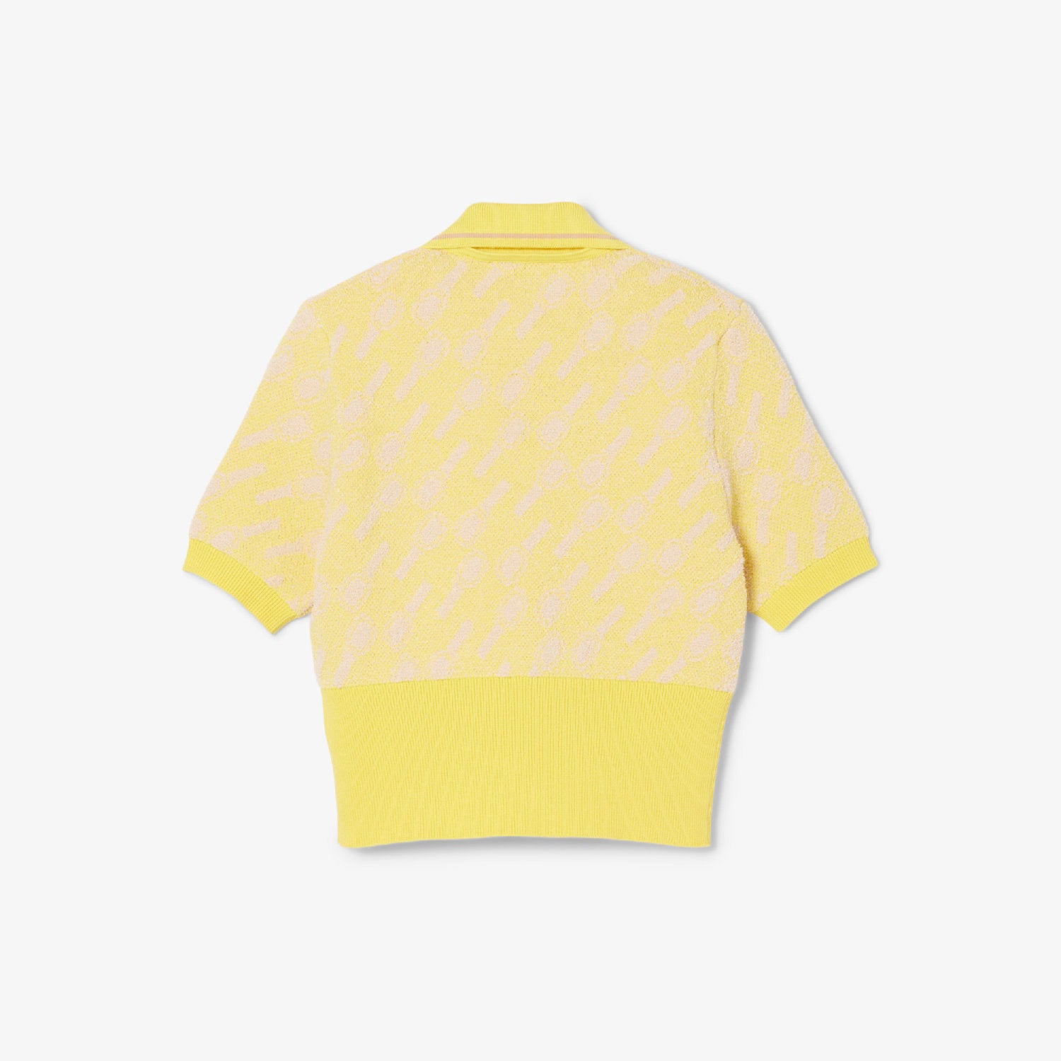 T-shirt jacquard en maille - Ensoleille & Lionne