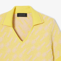 T-shirt jacquard en maille - Ensoleille & Lionne