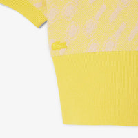 T-shirt jacquard en maille - Ensoleille & Lionne
