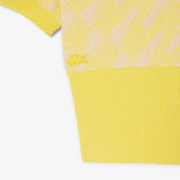 T-shirt jacquard en maille - Ensoleille & Lionne
