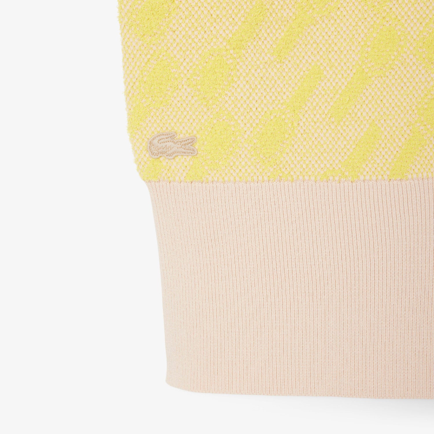 Pull sans manches jacquard en maille - Lionne & Ensoleillé